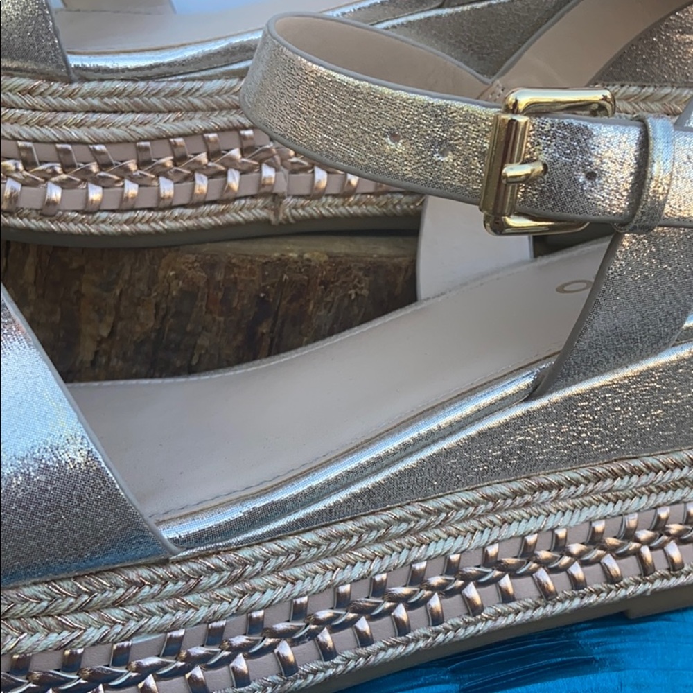 Aldo Pale Rose Gold Sandals Sz 7.5 (8) - Picture 6 of 16